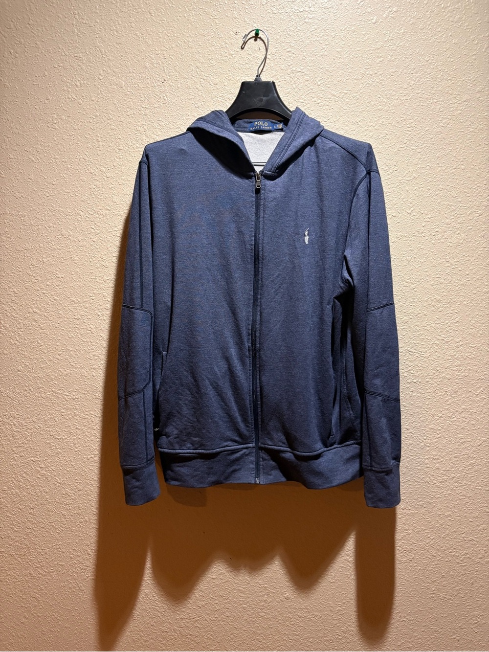 Polo by Ralph Lauren Navy Hooded Zip Jacket